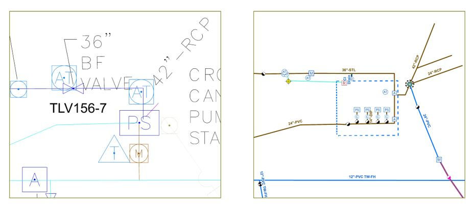 A detailed technical schematic featuring labeled components and measurements.