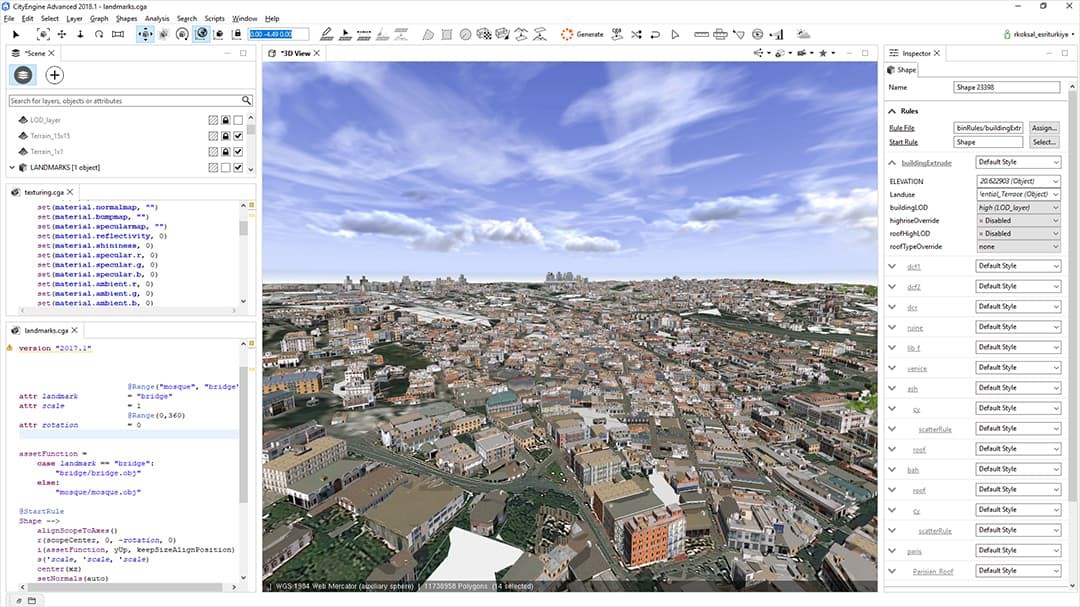 3d Modeling Of The Heart Of Istanbul