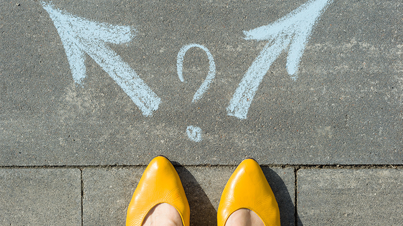 Don’t merely act, choose your path wisely