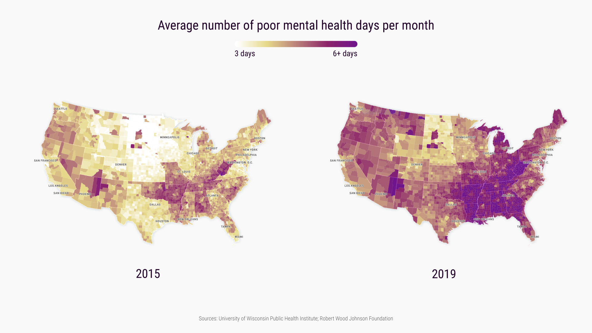 Putting Mental Health in America on the Map