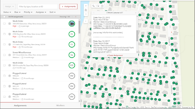 Lower Township MUA Saves Time and Money with GIS and Cloud Automation