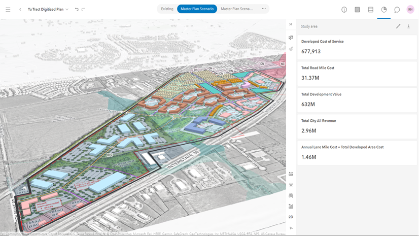 Designing a Fiscally Resilient City with ArcGIS Urban