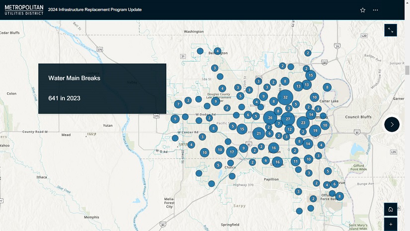 Geospatial Solutions Support Metropolitan Utilities District’s Vision for the Future