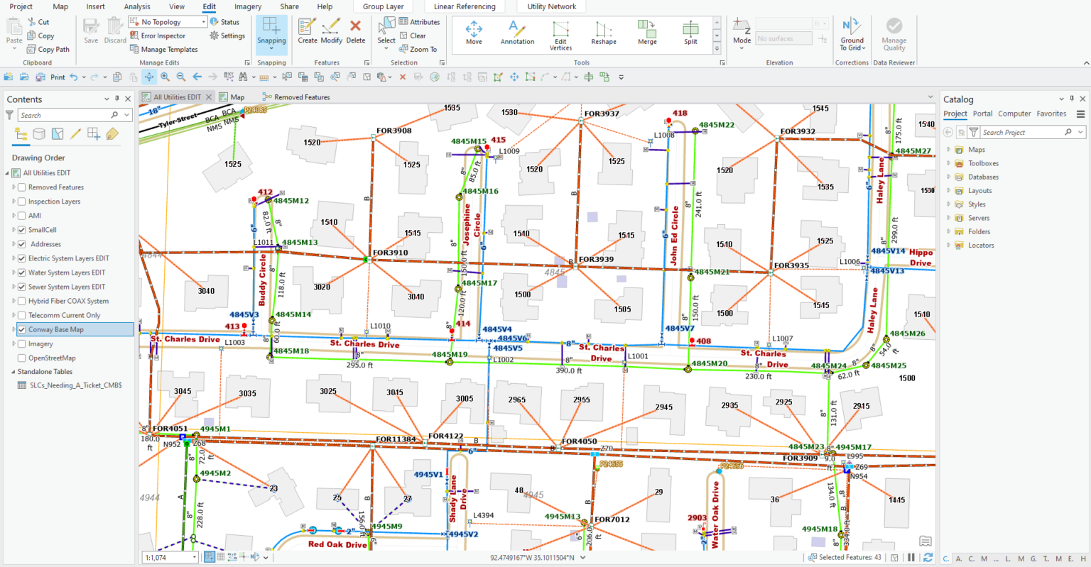 Conway Corp Powers Up with ArcGIS Utility Network
