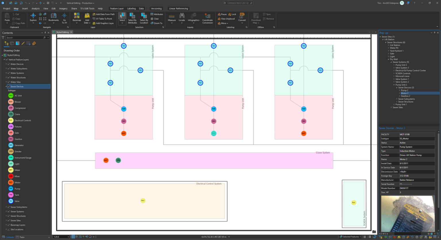 Modernizing Asset Management with a Five-Tier Vertical GIS