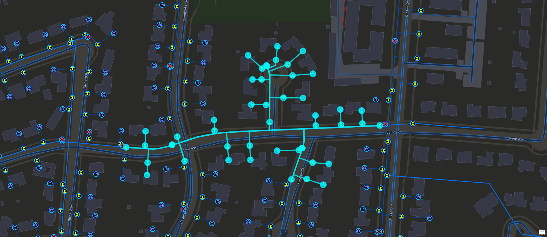 Water Isolation Trace