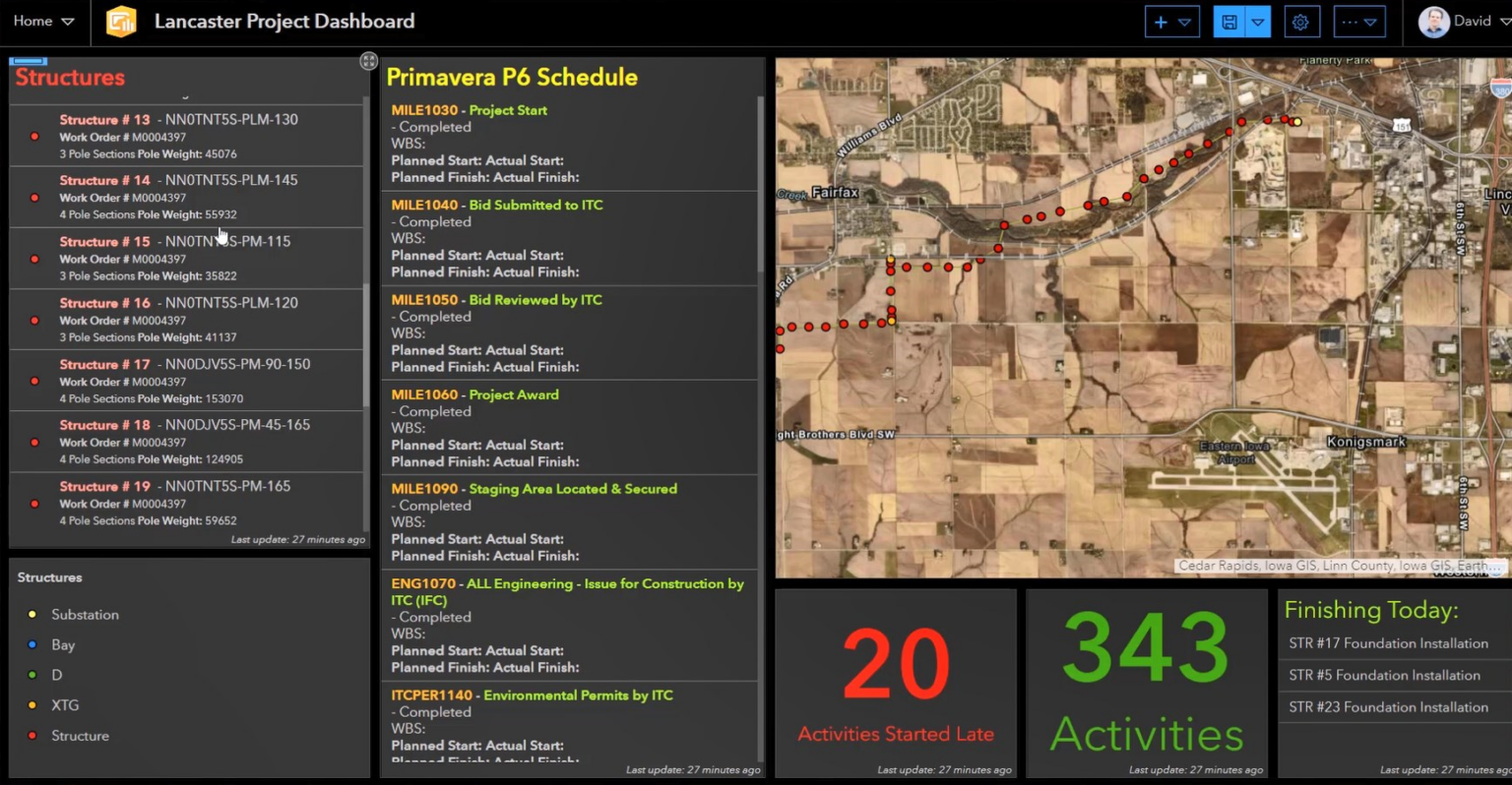 Synchronizing Construction Schedules to ArcGIS Enterprise and ArcGIS