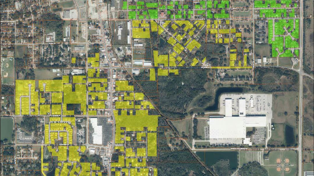 Once address data was imported to ArcGIS, staff could more accurately pinpoint and filter through the customer addresses and see if they're missing a customer.