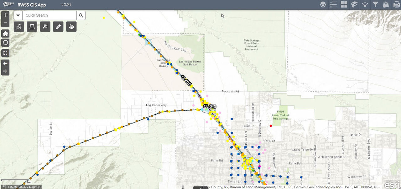 G3633570 | Nevada DOT Right of Way | User Story