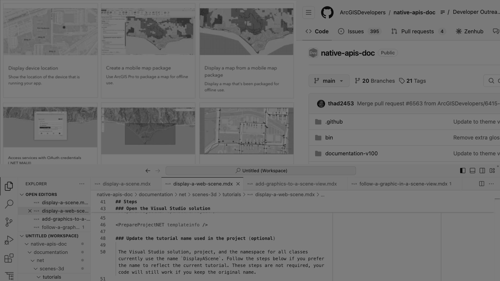 Beyond words: Developing doc for devs