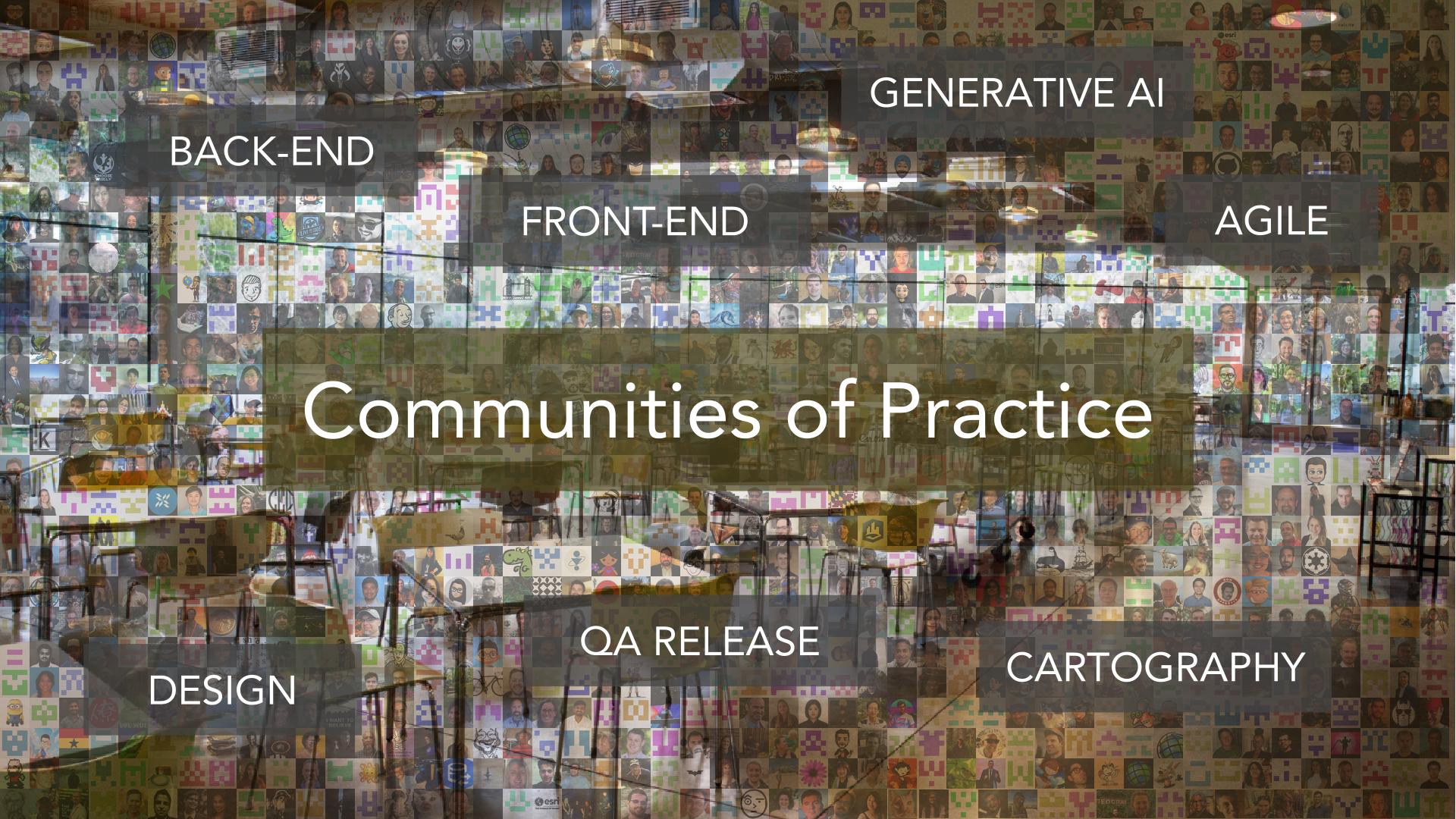 How Esri’s Technical Communities of Practice Scale Craft and Connection