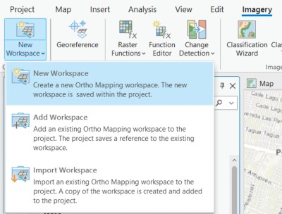 Procesamiento de imágenes con Ortho Mapping en ArcGIS Pro
