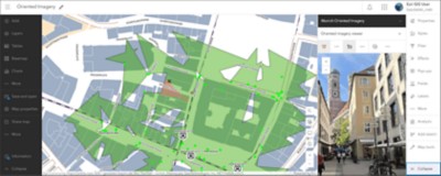 Screenshot of focus area as a new feature of the ArcGIS Online June 2025 release