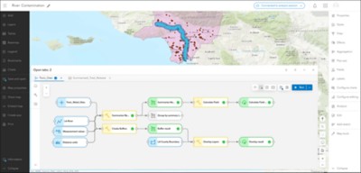 Screenshot of ArcGIS Business Analyst Web App Assistant