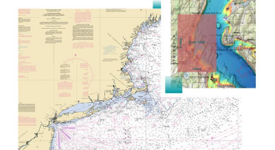 Carte vectorielle avec données