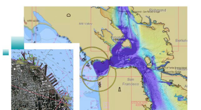 Carte vectorielle avec données