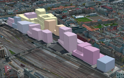 3D city model 