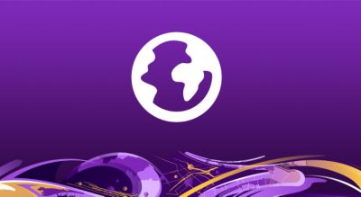 ArcGIS Pro logo icon against a bright purple background