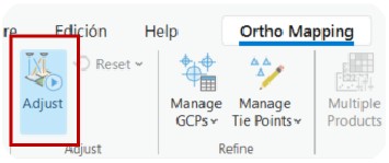 Procesamiento de imágenes con Ortho Mapping en ArcGIS Pro