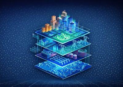 overzicht van kaartlagen in een geografische benadering