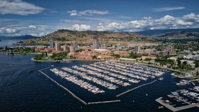 Kelowna BC marina