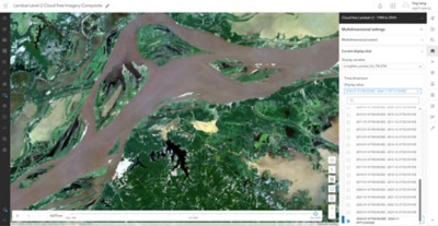 Análisis del cambio multidimensional de las llanuras aluviales del río Amazonas mediante imágenes Landsat Nivel 2.