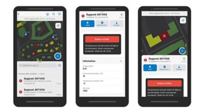 Mobila appar för anläggningsförvaltning