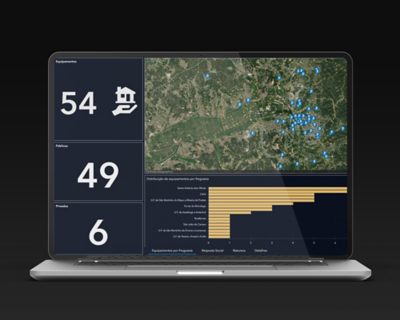 Image courtesy of Organic Valley shows an aerial view of pastureland, overlaid with colorful layers that quantify vegetation health, with the healthiest plants shown in green and plants experiencing stress and disease in red.