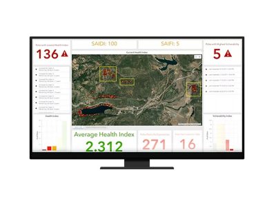 Kuvituskuva, missä on tilannekuvaan visualisoitu tietoa graafeille ja kartalle