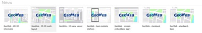 GeoWeb - Nederlandse templates