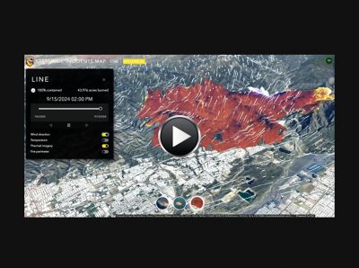 Remote Sensing Program des California Department of Forestry and Fire Protection