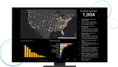Map of recorded incidents
