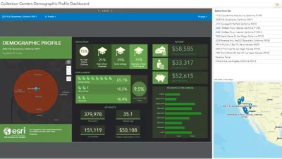 Demographic profile of an area in Southern California