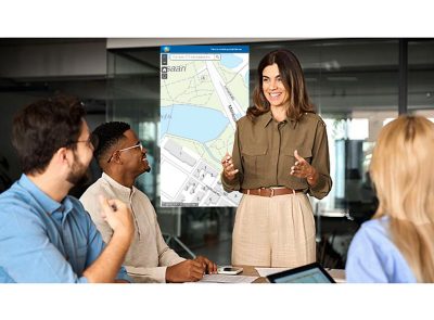 Kuvituskuva, missä on nainen puhuu kollegoillensa