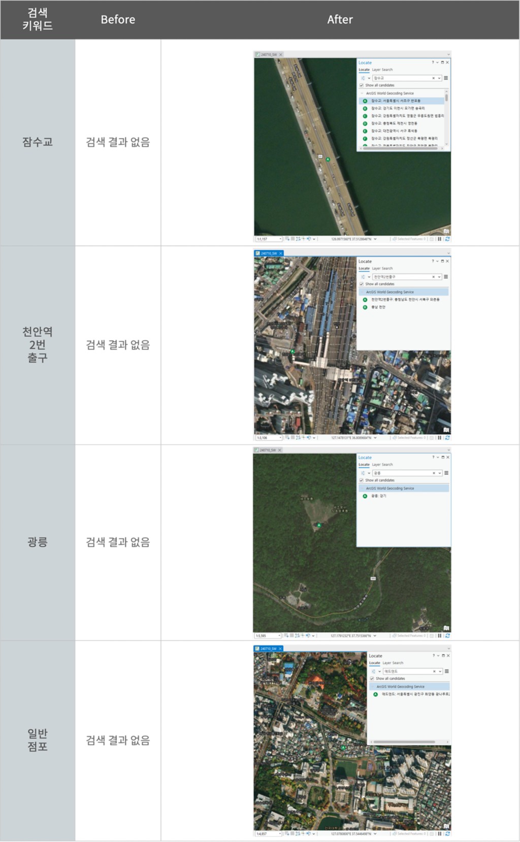 ArcGIS World Geocoding 서비스, POI 검색 기능으로 모든 관심지점 손쉽게 탐색하기