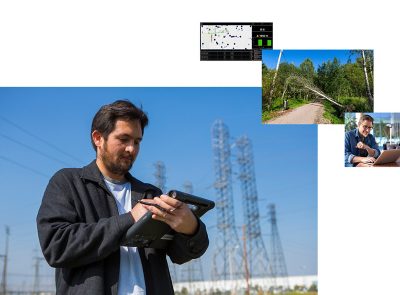 Kuvituskuva, missä tarkastellaan verkkotietoja ArcGIS-ohjelmistoilla