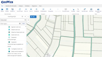 Eigen visualisatie van GeoBRK in GeoWeb
