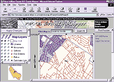 County Mapper screen shot