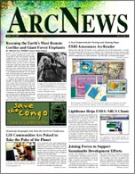 Fall 2001 ArcNews cover