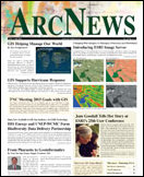 Fall 2005 ArcNews cover, click to see enlargement