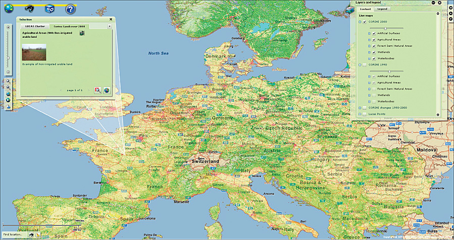 European Union&#39;s Environmental Map Services Move to Cloud | ArcNews Fall | 2010 Issue