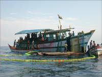 photo of a fishing boat