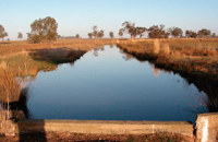 photo of an open channel