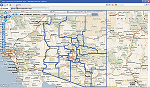 The Arizona Public Service basemap
