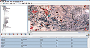 The Afghan demining database is the largest of all such installations in the world.