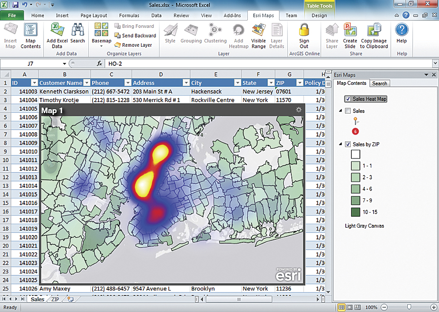 Esri Maps For Office Is Now Available Arcnews