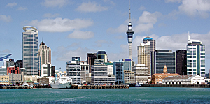 The Auckland skyline (photo courtesy of SKYCITY).