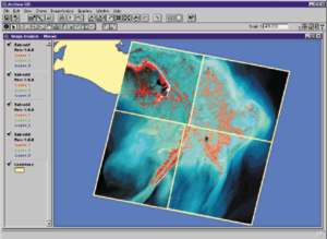 ArcView Image Analysis 1.1 adds new capabilities for mosaicking imagery in a single-button operation
