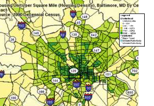 American FactFinder lets users gain access to exactly the data they want for a specific geographic location via a simple interface