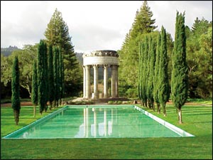 photo of the Pulgas Water Temple